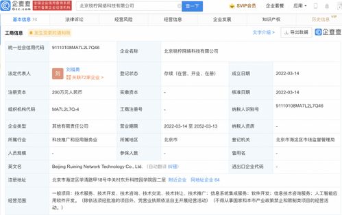 雷軍與曹津聯(lián)合成立人工智能新公司，拓展應(yīng)用軟件開發(fā)與信息系統(tǒng)集成